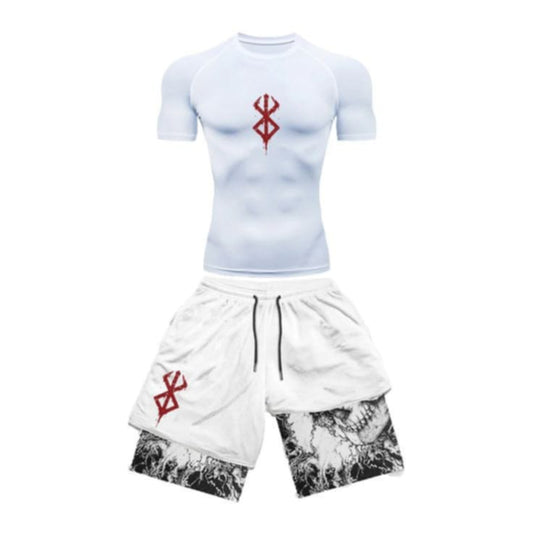 Set of T-shirts and shorts